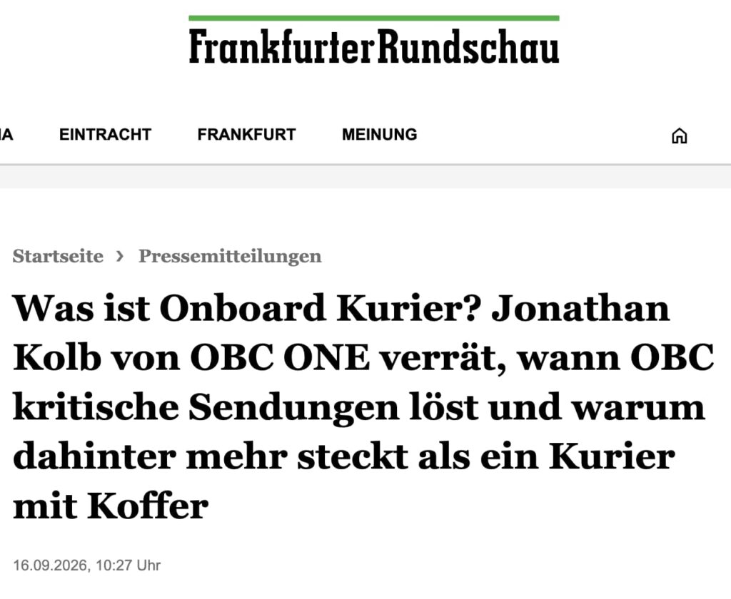 Frankfurter Rundschau Artikel 2